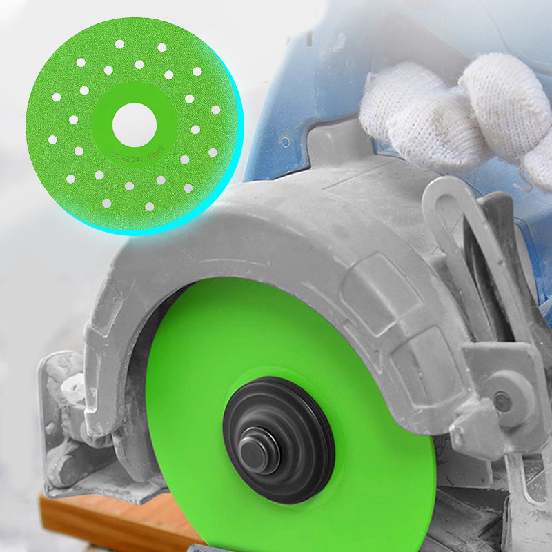 Diamond Cutting Disc Forged Steel | Heat-Vented Grinding Wheel for Ceramic Marble Glass | Chip-Resistant Precision Cuts