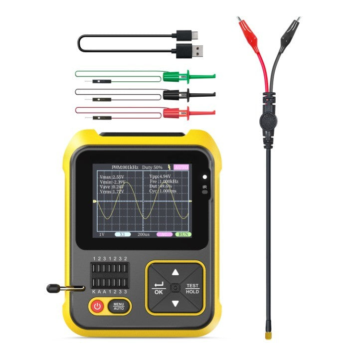 Digital Volt Tester Compact Portable with Transistor Test Function
