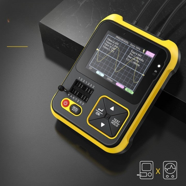Digital Volt Tester Compact Portable with Transistor Test Function