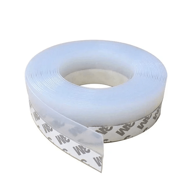 Door Seal Strip Silicone | Self-Adhesive Draught Excluder | Blocks Insects and Cold Drafts from Doors, Windows and Sliding Panels