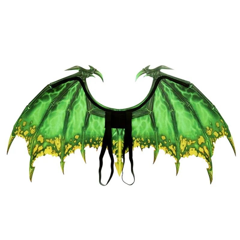 Dragon Wing Costume Accessory | Halloween Cosplay Carnival Party Wings | Lightweight Back-Worn Fantasy Costume Design