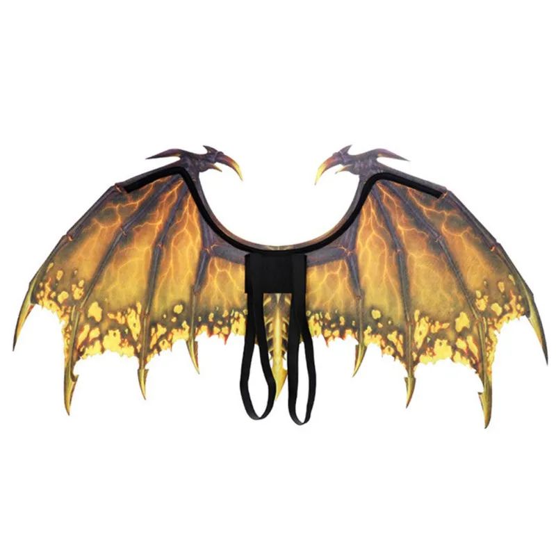 Dragon Wing Costume Accessory | Halloween Cosplay Carnival Party Wings | Lightweight Back-Worn Fantasy Costume Design