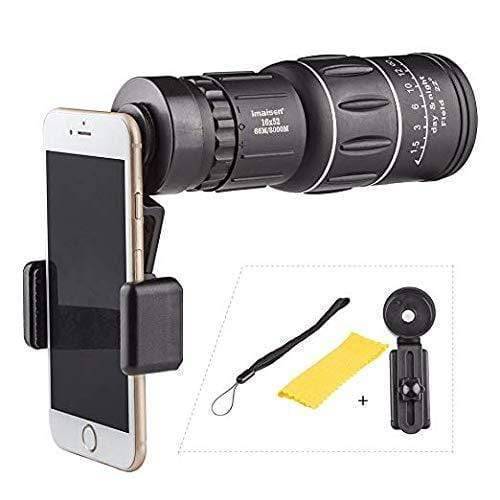 Dual Focus Monocular Telescope | Multi-Coated Optics, 22° Field of View | Lightweight 285g, Non-Slip Grip