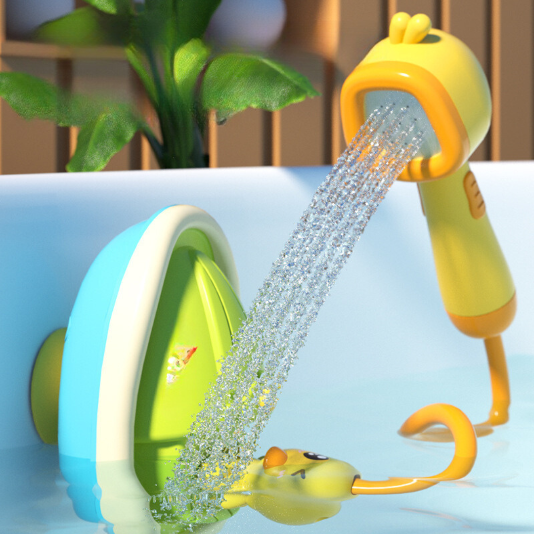 Duck Bath Fountain Toy | Spinning Water Spray Fountain | Non-Toxic Build for Splash Play and Water Confidence at Bath Time