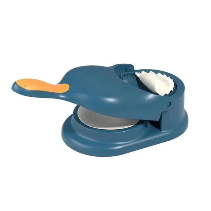 Dumpling Maker Dough Cutter & Mould Set, Non-Stick, Food-Safe | 4 Colours | Cuts and Seals Dumplings in One Press