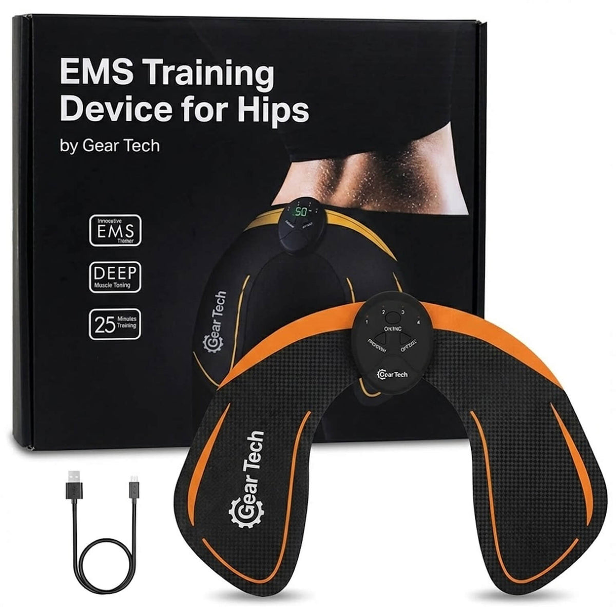EMS Training Device | Wearable Hip Pad With Program Modes
