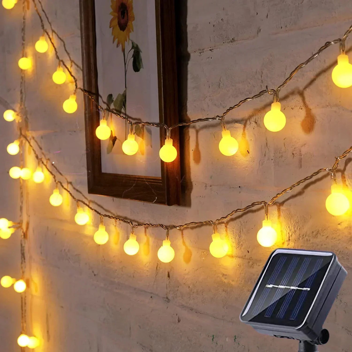 EcoGlow | Solar String Lights – IP65 Waterproof For Outdoor Use