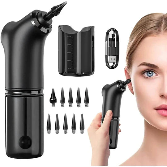 Electric Ear Wax Remover for Adults & Kids | Adjustable Water Jet Pressure | Soft Silicone Tip, Warm Irrigation