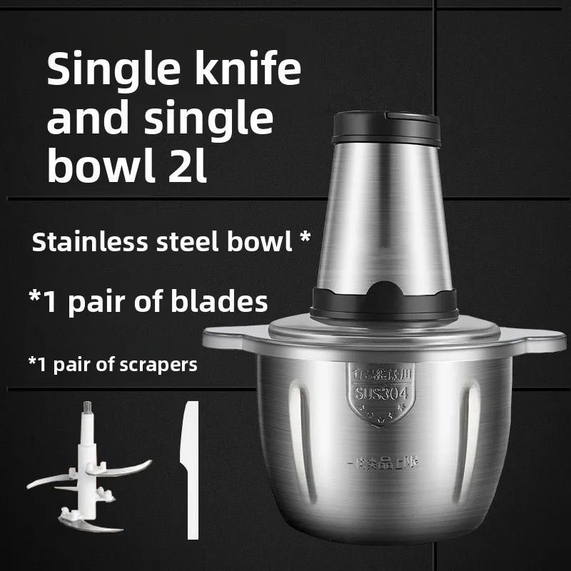 Electric Meat Grinder | 2L Bowl With Two-Speed Control