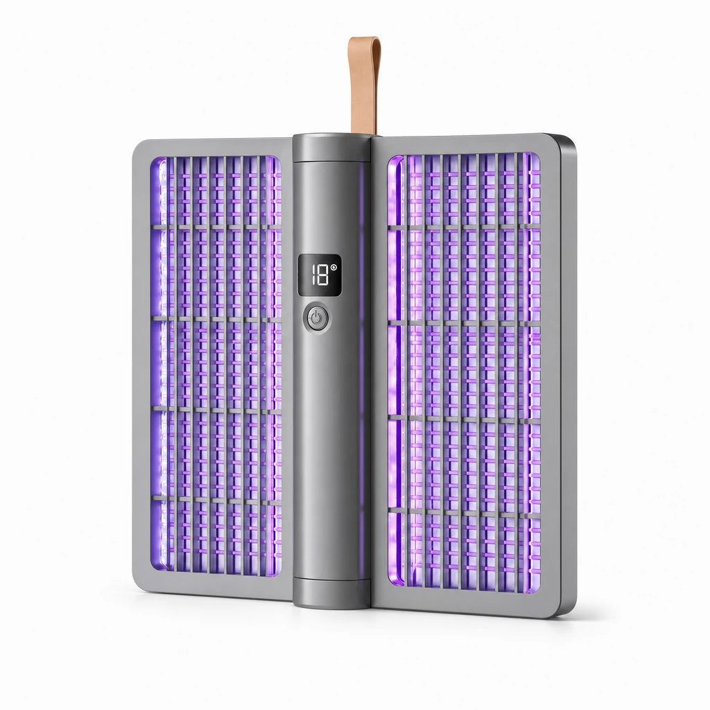 Electric Mosquito Zapper | Folding Panels, Charge Level