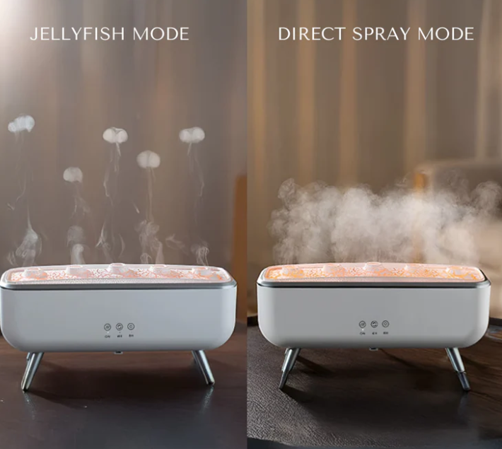 Essential Oil Diffuser ABS Housing | LED Mood Light and Mist Humidifier | 10.1 fl oz Tank for Hours of Continuous Use