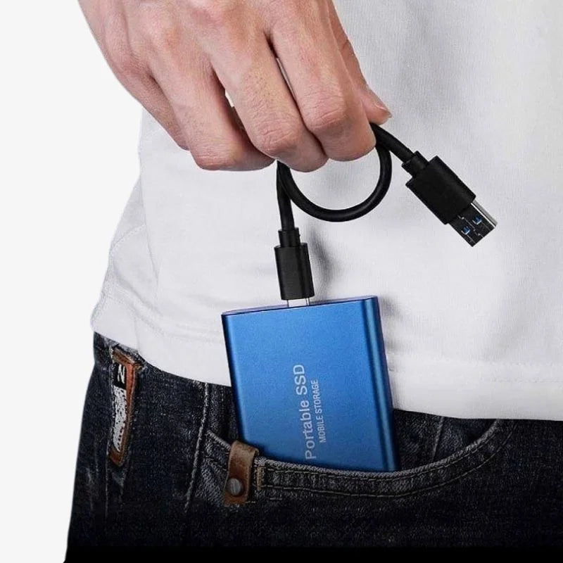External SSD 128GB | USB 3.1 Ultra-Fast Data Transfer | Plug-and-Play, Compatible with Windows, macOS and Linux