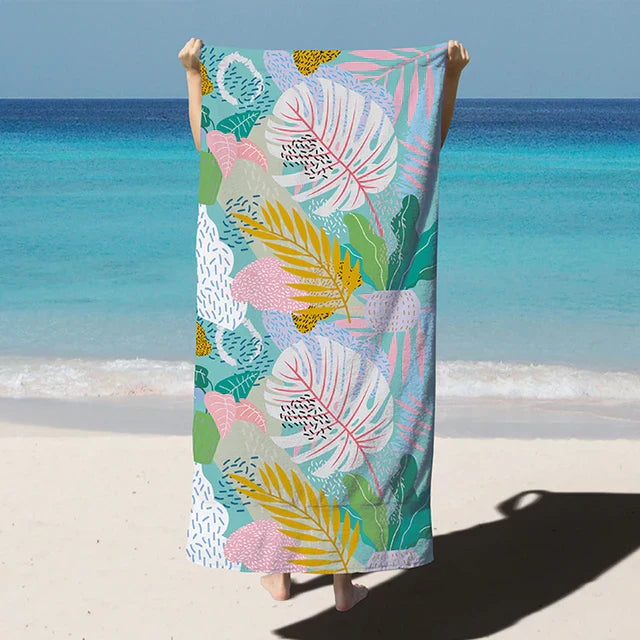 Extra Large Microfiber Beach Towel - Quick-Dry and Lightweight