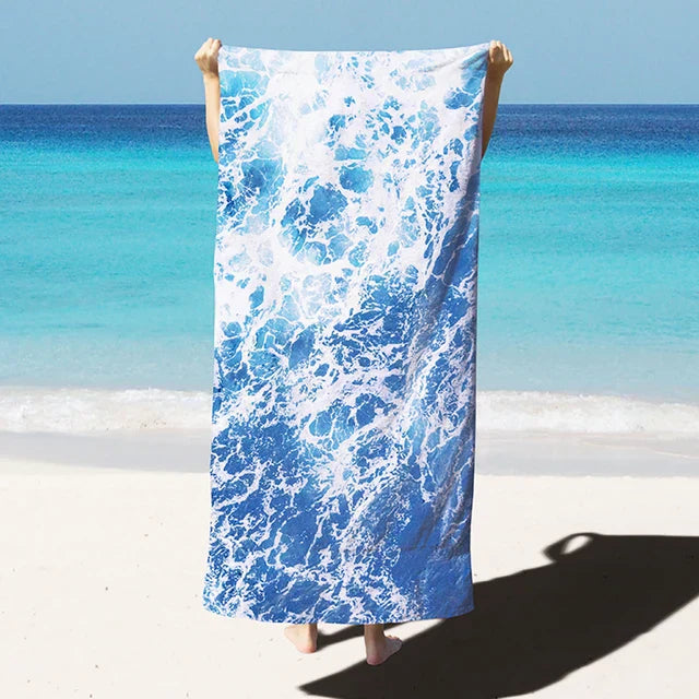 Extra Large Microfiber Beach Towel - Quick-Dry and Lightweight