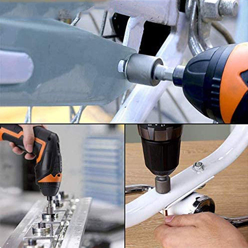 Fastener Nut Driver Set Chrome Vanadium Steel Non-Slip with Hex Shank