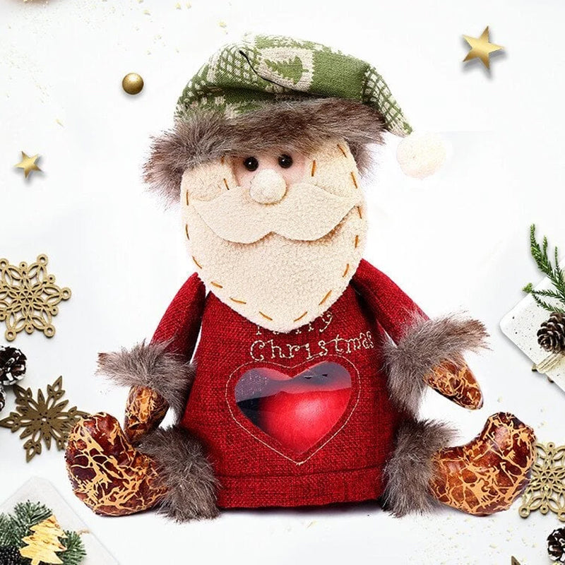Festive Gift Bag Small Candy Decorative Fabric with Character Design