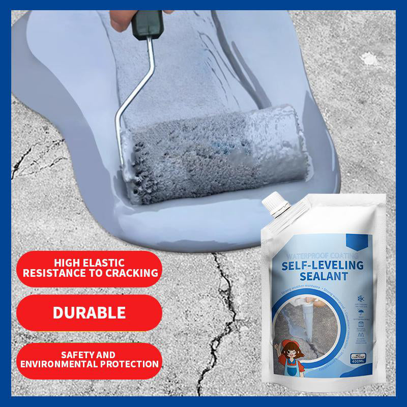 Flexible Waterproof Sealant 500ml | Self-Levelling, No-Mix Crack Repair | Freeze, UV & Weather Resistant Formula