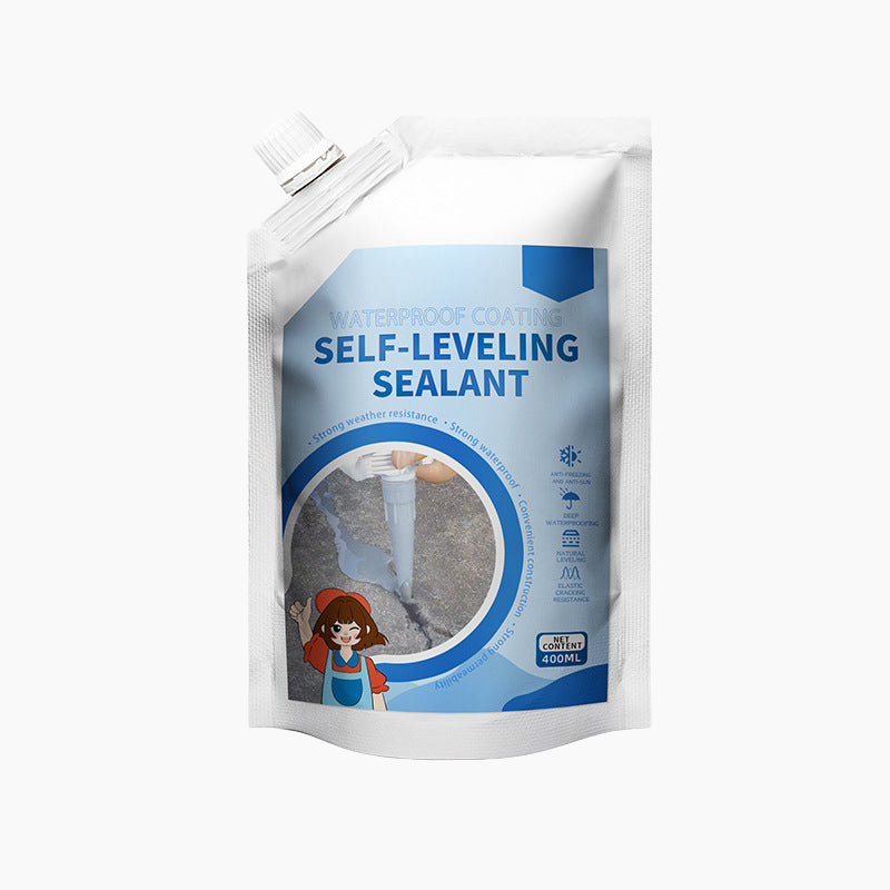 Flexible Waterproof Sealant 500ml | Self-Levelling, No-Mix Crack Repair | Freeze, UV & Weather Resistant Formula