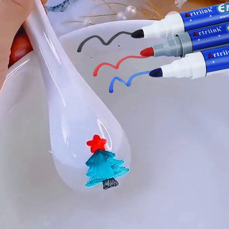Floating Marker Pen Painting Kit | Draws Shapes That Float on Water | Mess-Free Creative Toy for Kids and Families