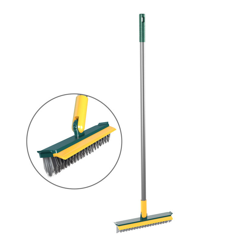 Floor Scrub Brush Scraper Detachable Aluminium PP Bristles with Hanging Hole