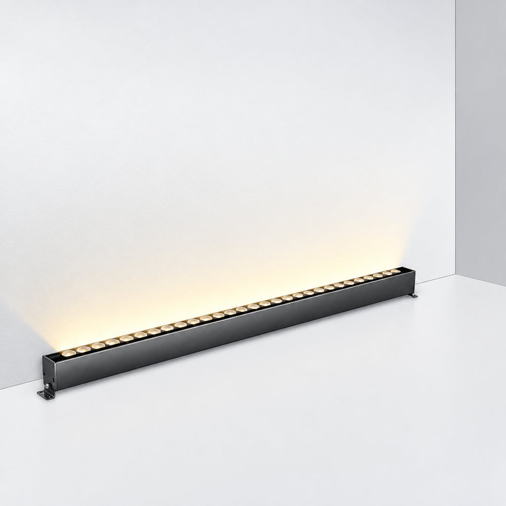 Flush Mount Ceiling Light Rotatable LED Linear 3000K 4000K with Wall Wash