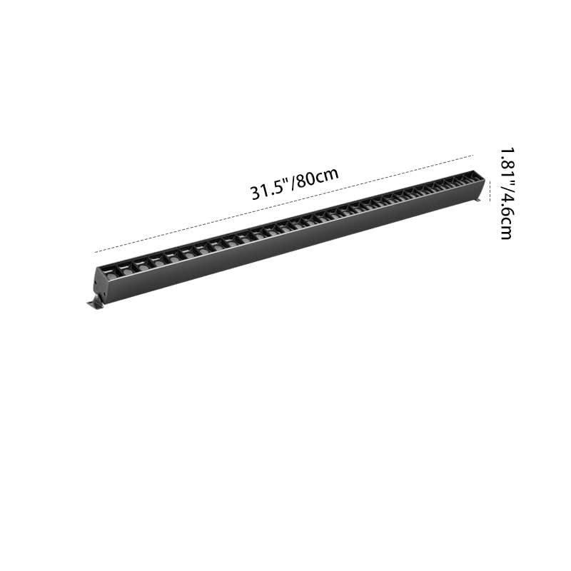 Flush Mount Ceiling Light Rotatable LED Linear 3000K 4000K with Wall Wash