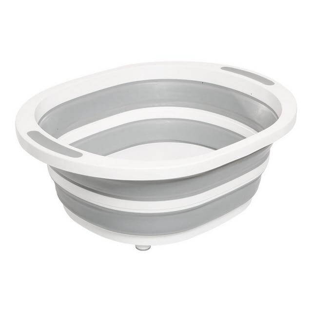 Foldable Cutting Board Silicone Non-Slip 3-in-1 with Built-In Drain Plug