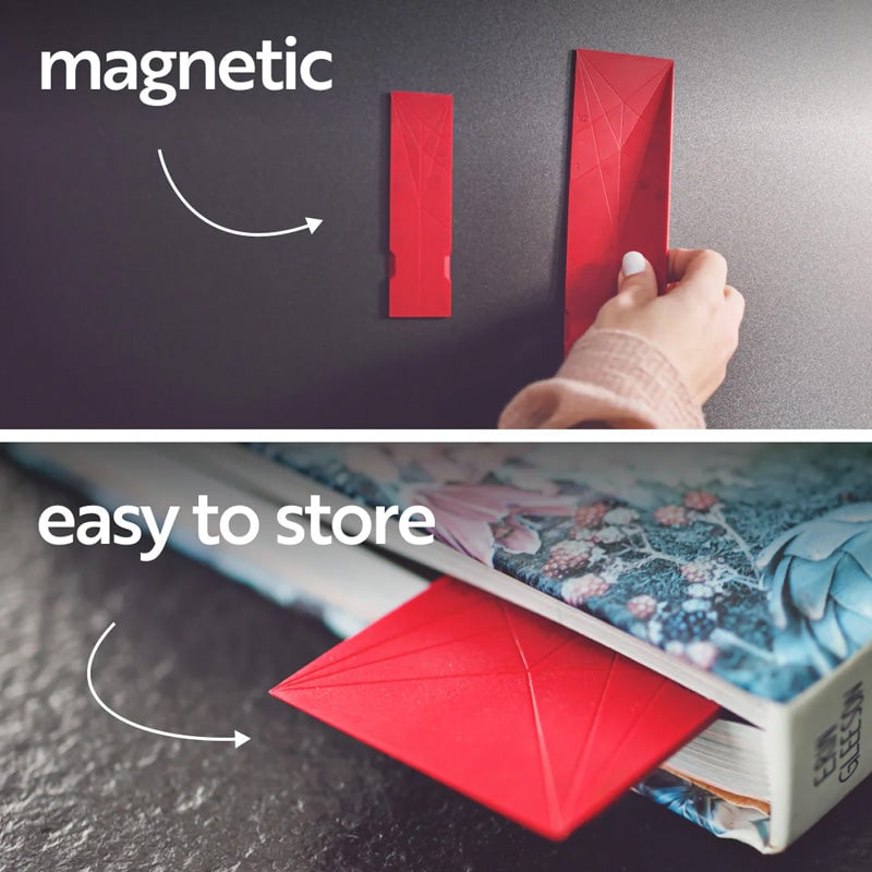 Folding Measuring Spoons Magnetic 3-in-1 6 Sizes with Flat Storage Design