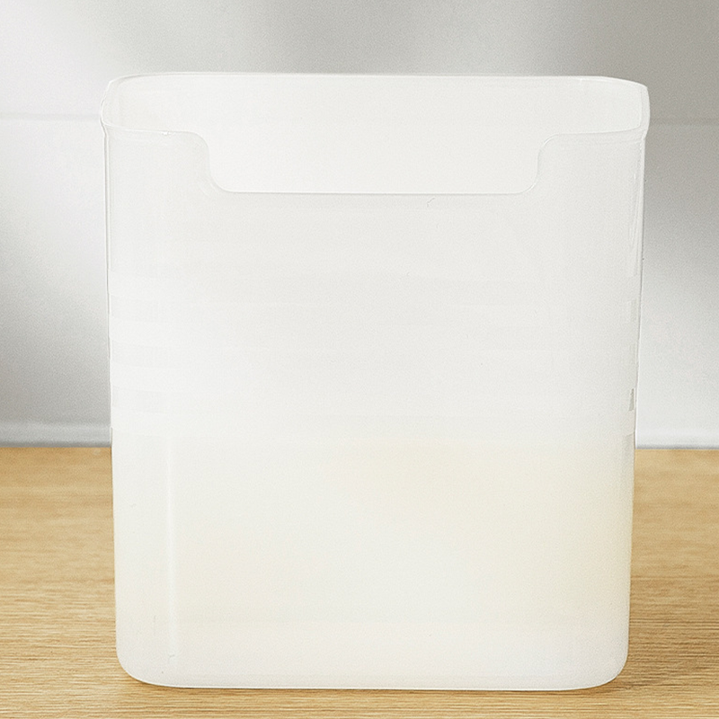 Fridge Door Storage Box Set, Plastic | Hook-On Design, No Tools Needed | Set of 6 for Fridge, Drawer & Pantry Organisation