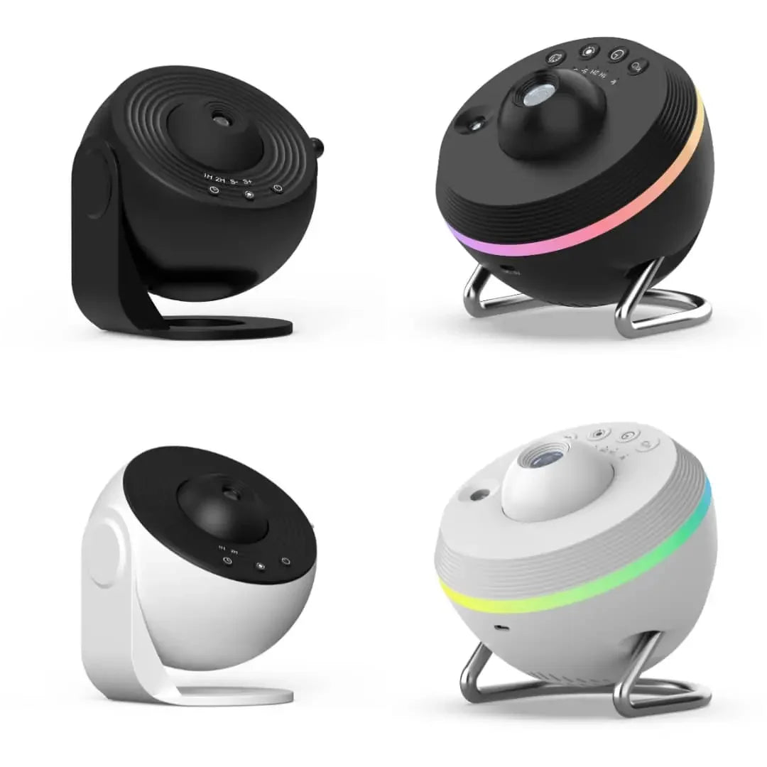 Galaxy Night Light Projector USB Plug-In 19-Motif with Built-In Timer