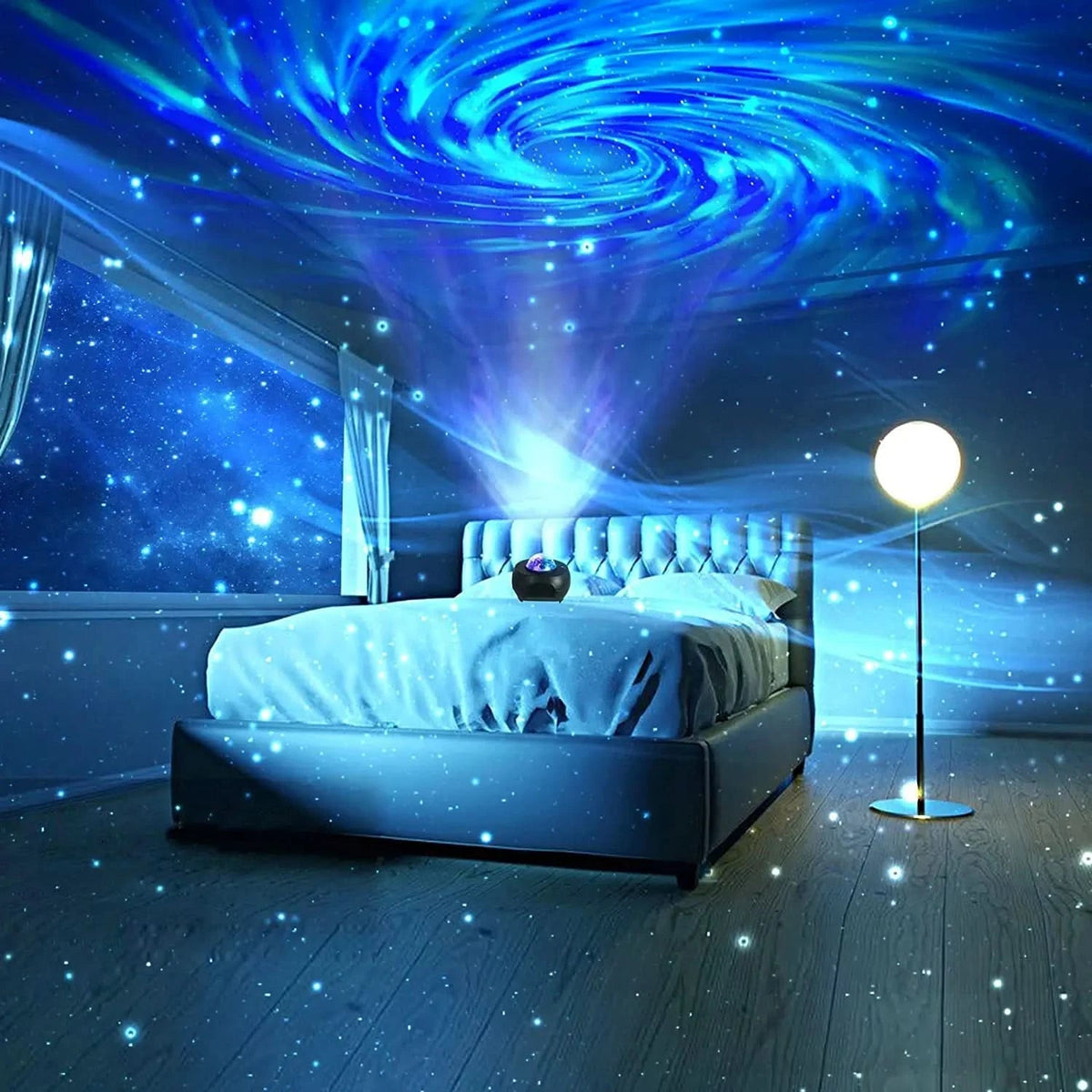 Galaxy Projector Night Light USB Powered App Control