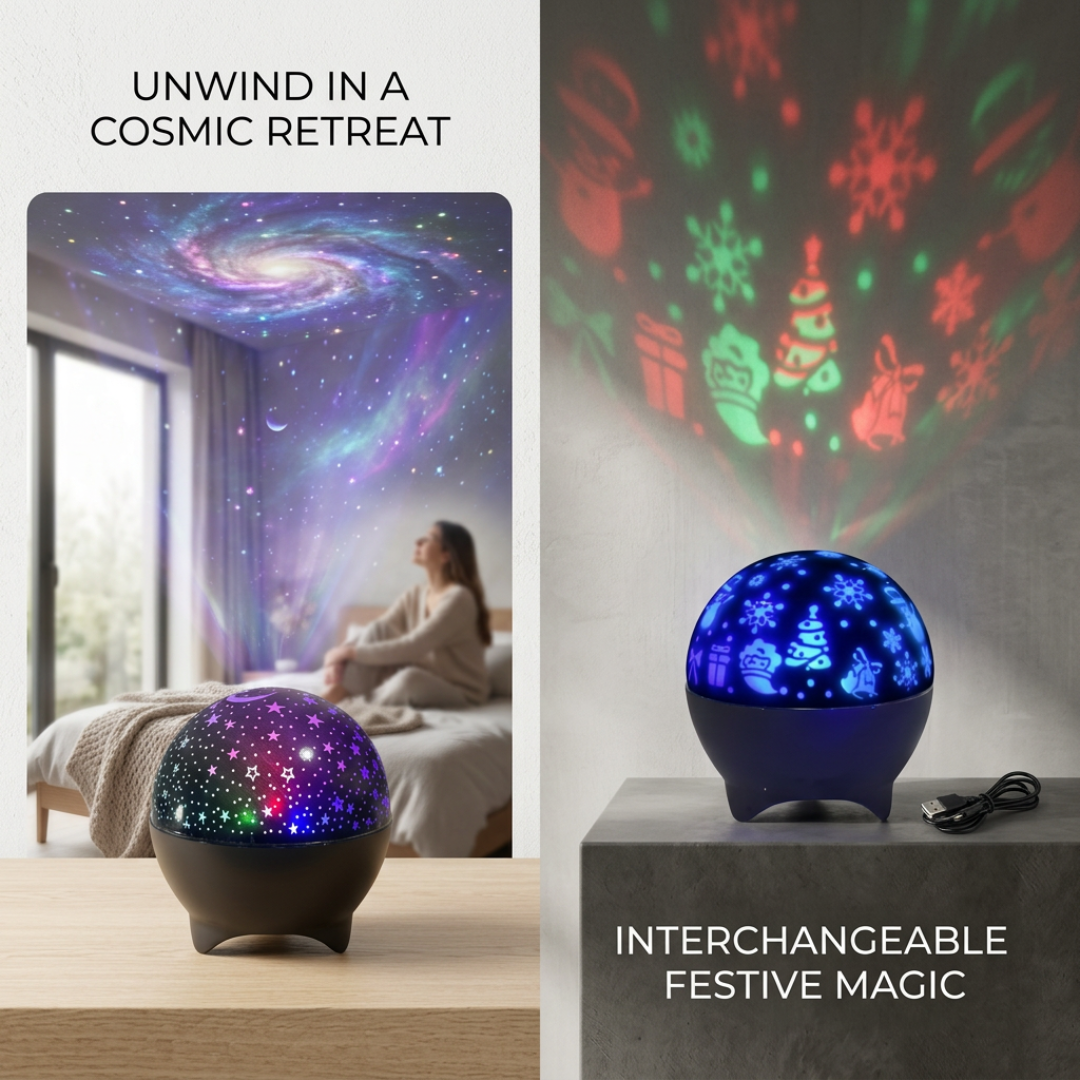 Galaxy Star Projector | StarLux Night Sky LED Light