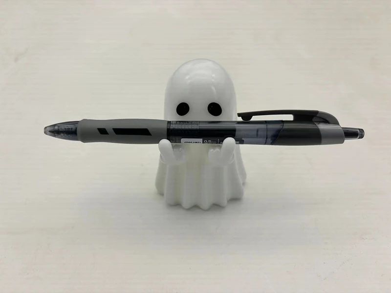 Ghost Figurine Halloween Decoration | Multi-Piece Sets Available | Resin Tabletop Ornament for Desks and Shelves
