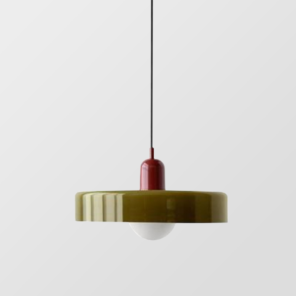 Glass Pendant Light | Adjustable Cable Length & G9 Fitting | Diffused, Warm Glow for Dining and Living Spaces Alike