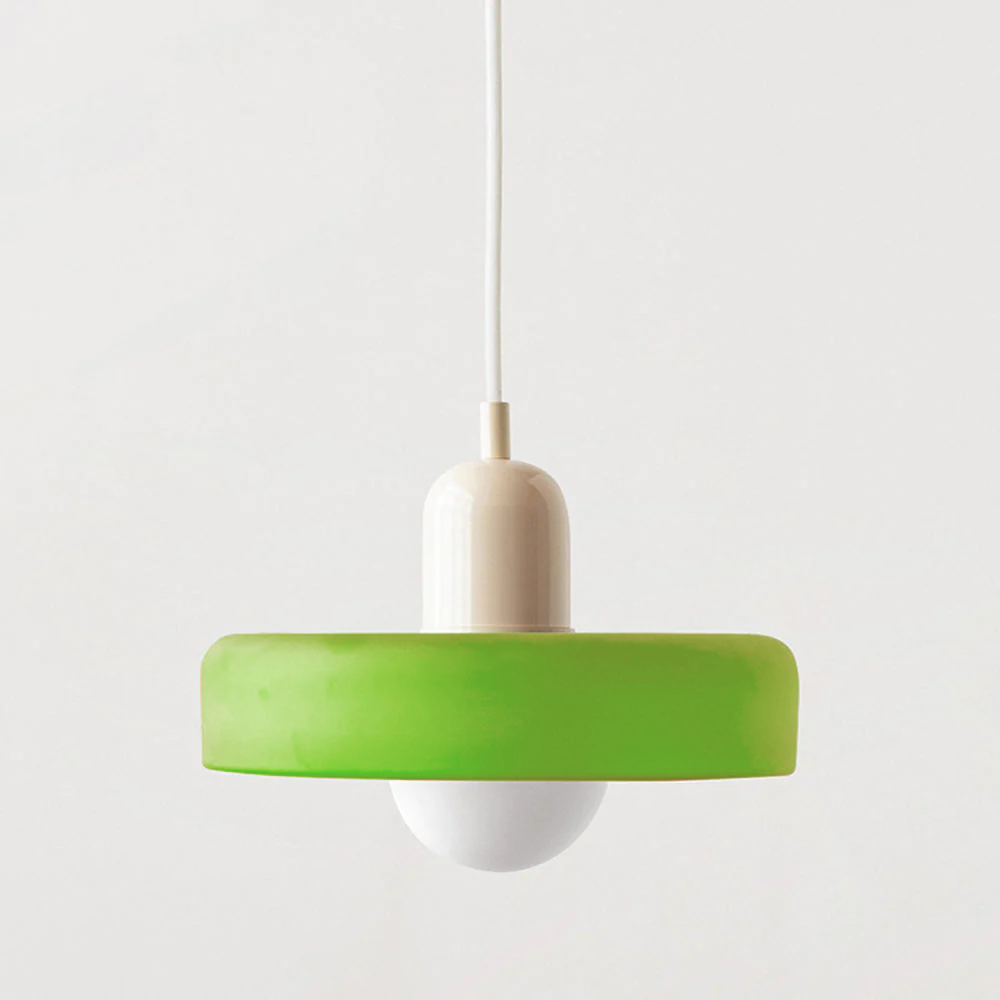 Glass Pendant Light | Adjustable Cable Length & G9 Fitting | Diffused, Warm Glow for Dining and Living Spaces Alike
