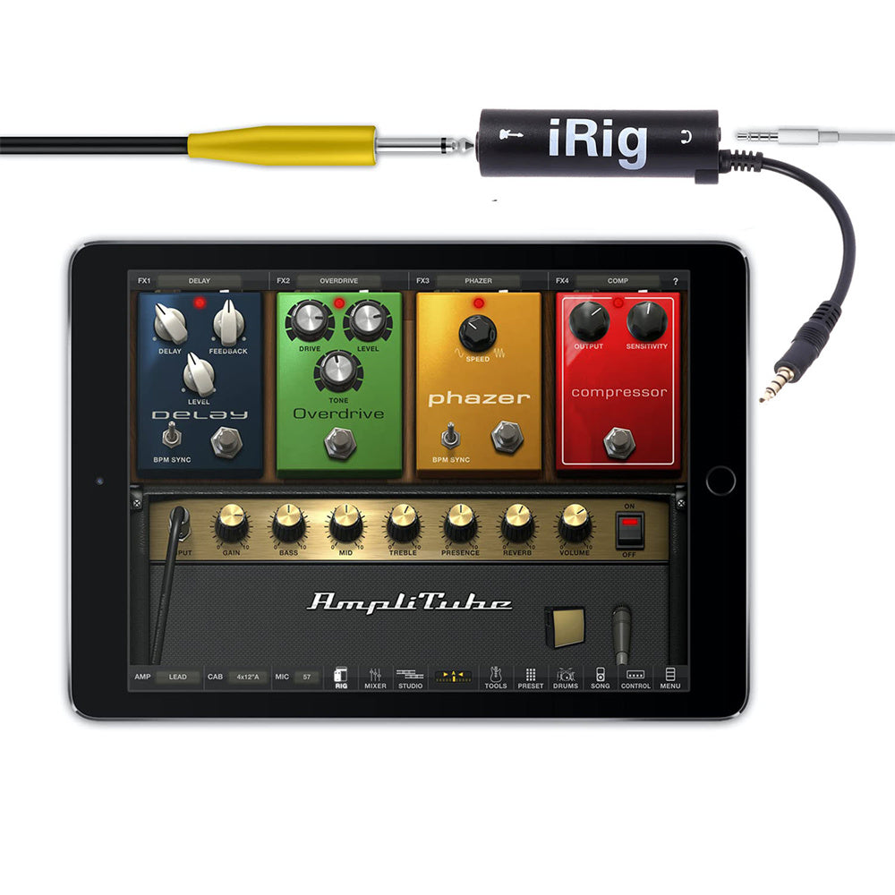 Guitar Interface Converter Audio Cable | Low Noise, High Fidelity Sound Quality | Frosted Anti-Scratch, Universal Fit
