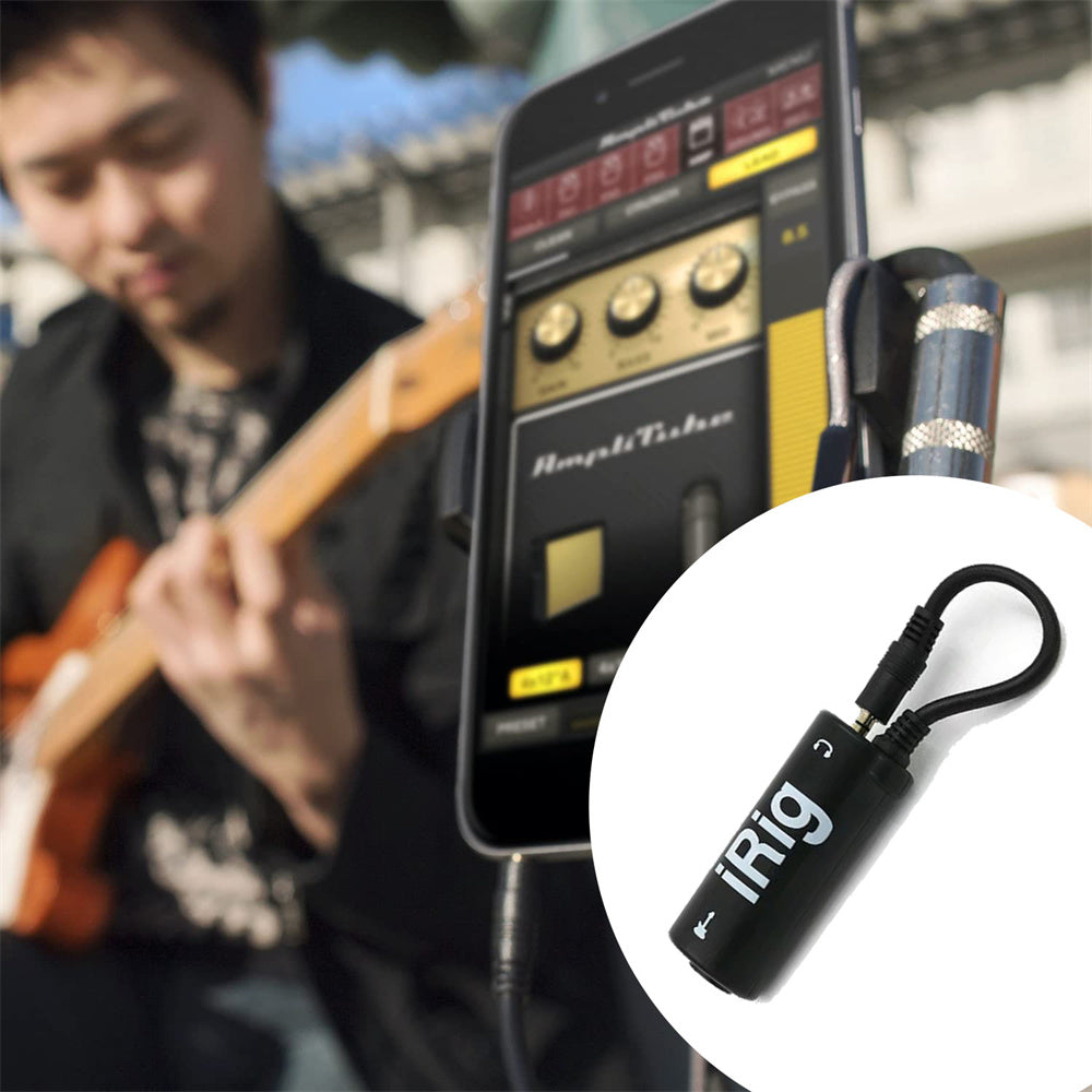 Guitar Interface Converter Audio Cable | Low Noise, High Fidelity Sound Quality | Frosted Anti-Scratch, Universal Fit