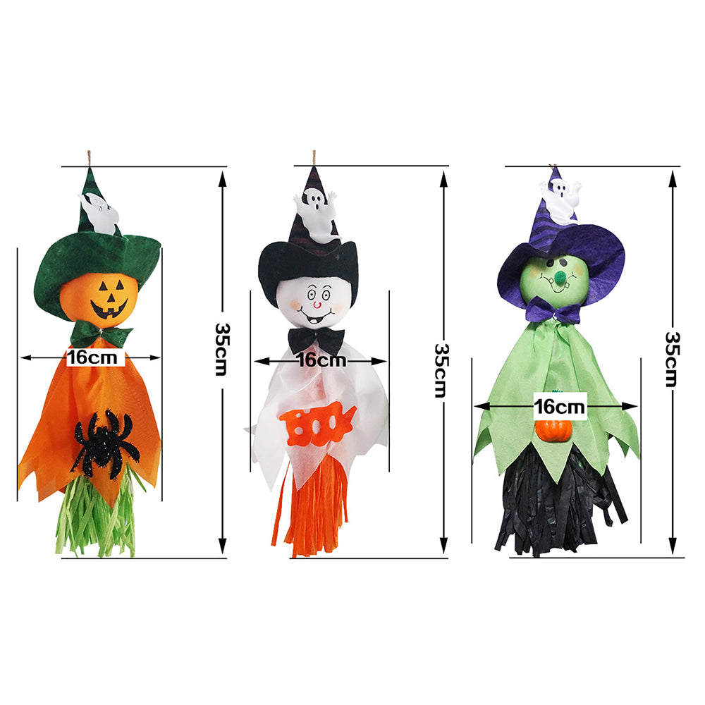 Hanging Ghost Doll Pendant | Lightweight Halloween Decoration | Spooky Prop for Home, Classroom & Haunted House