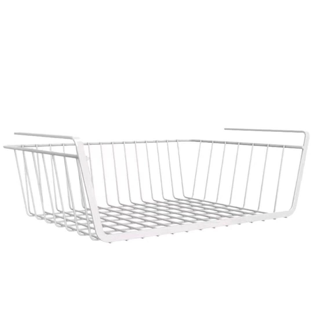 Hanging Kitchen Organizer Metal Cabinet Basket with Protective Coating