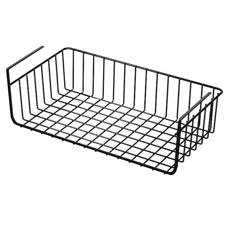 Hanging Kitchen Organizer Metal Cabinet Basket with Protective Coating