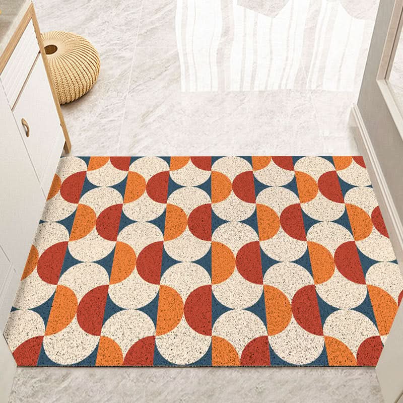 Indoor Door Mat - Non-Slip Design With Decorative Pattern