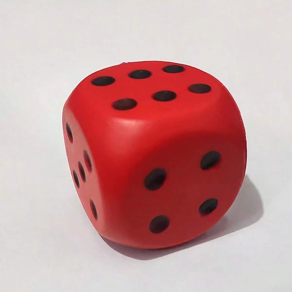 Jumbo Dice Toy Pet Training Lightweight Foam Six-Sided with Soft Edges