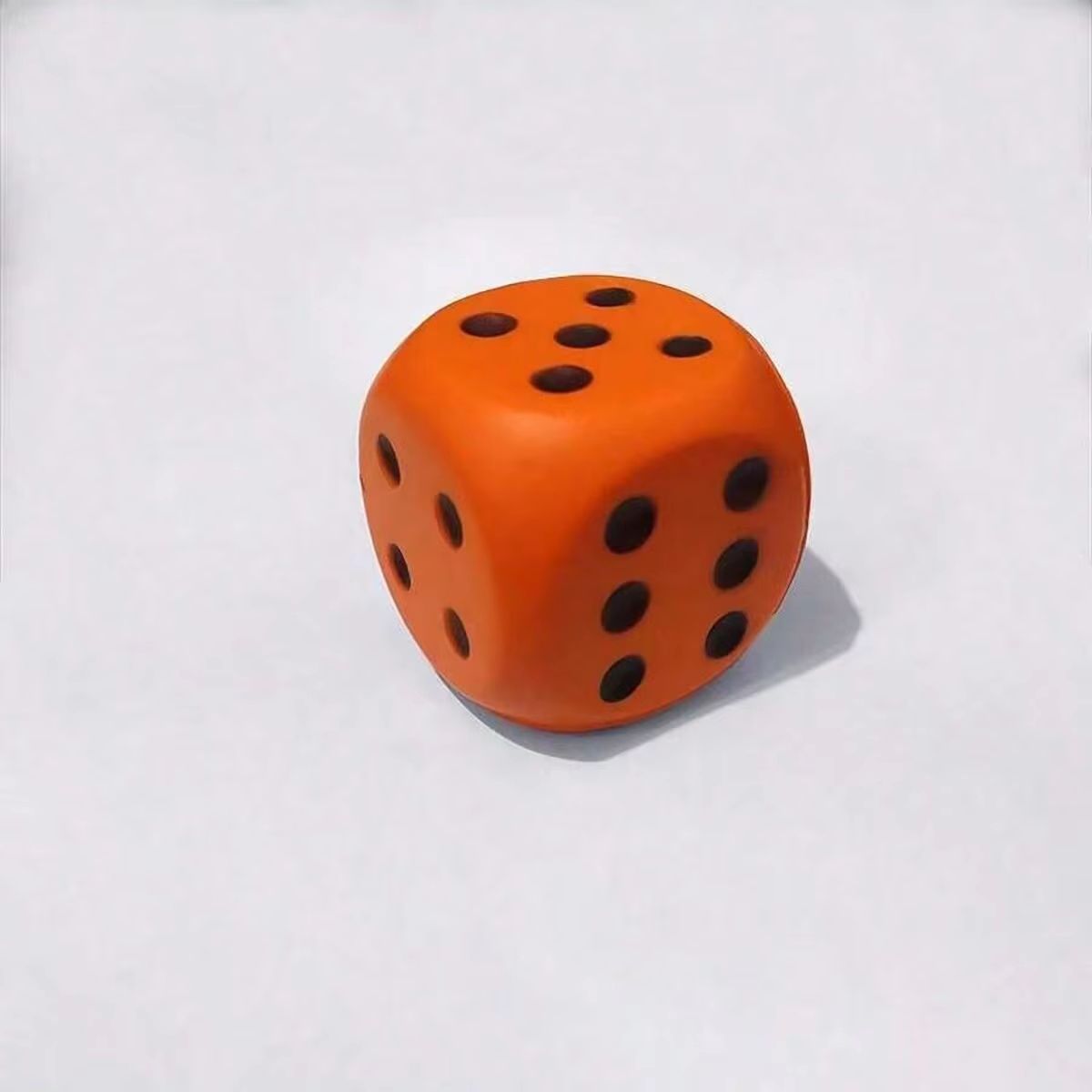 Jumbo Dice Toy Pet Training Lightweight Foam Six-Sided with Soft Edges