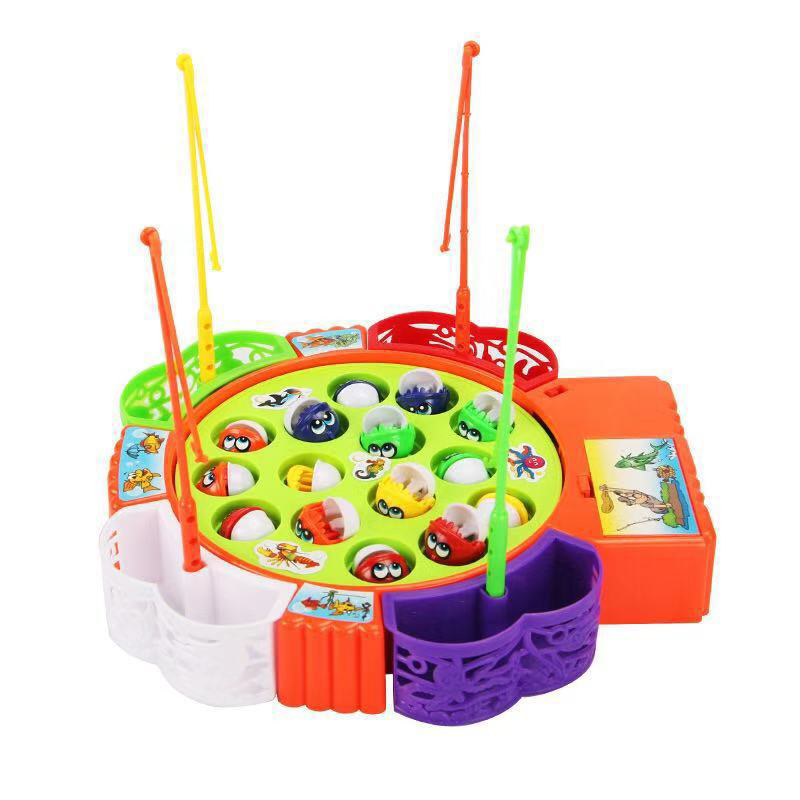 Kids Fishing Game Toy | Battery-Operated Rods & Fish Set | Builds Hand-Eye Coordination, Patience and Focus Skills