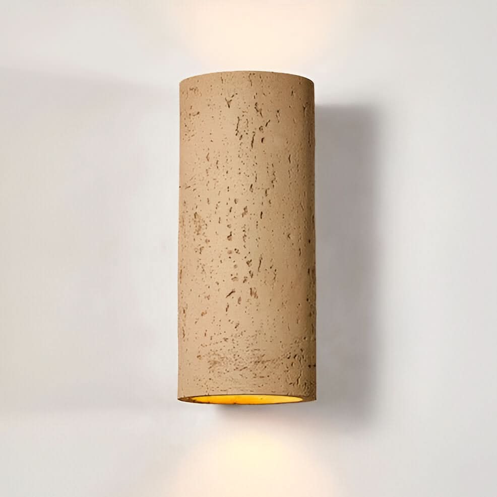 LED Cylinder Wall Light Set Up-and-Down Design - Modern - Aluminum - Indoor Outdoor