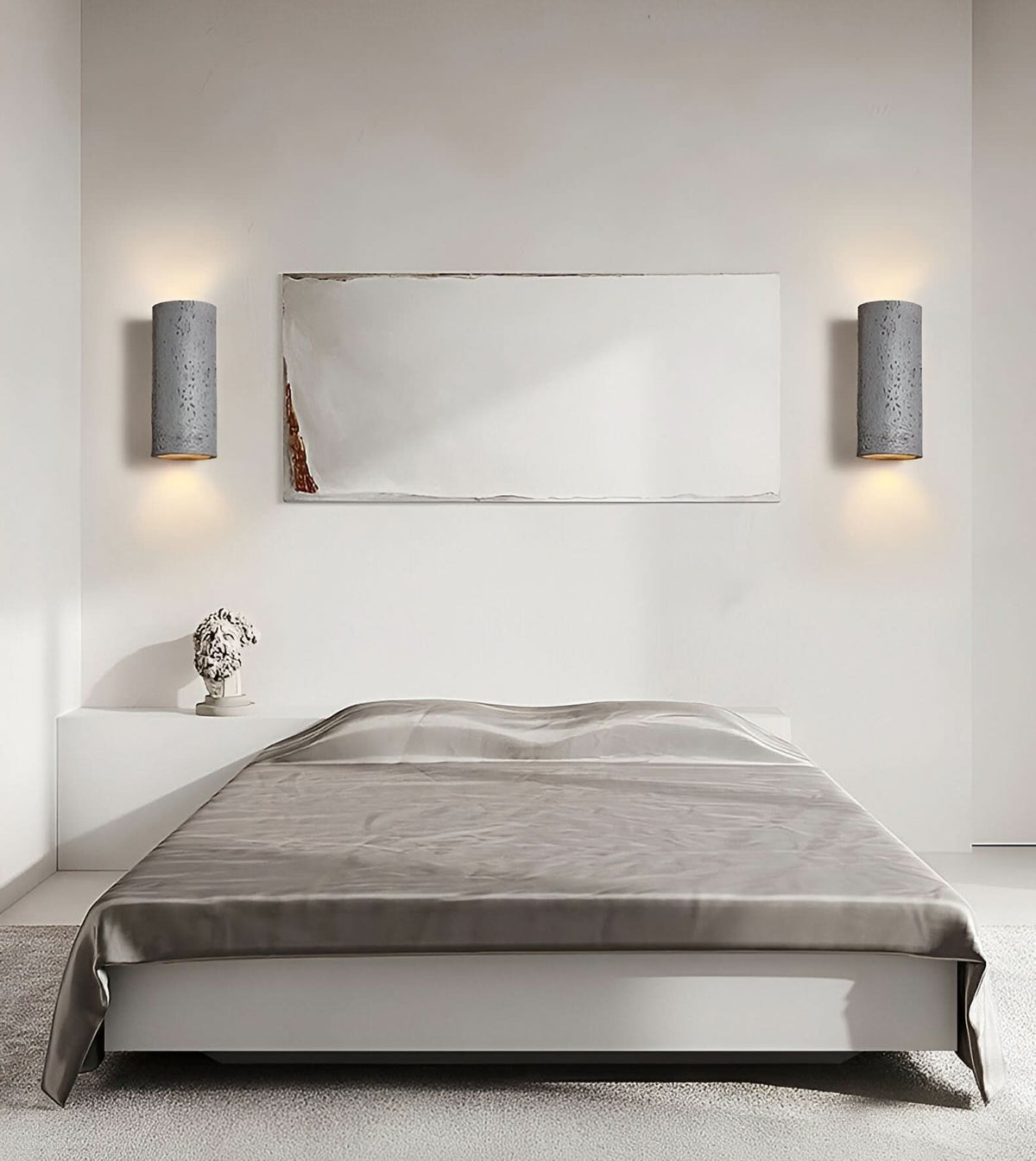 LED Cylinder Wall Light Set Up-and-Down Design - Modern - Aluminum - Indoor Outdoor