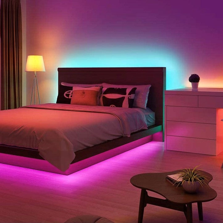 LED Light Strip RGB Colour Changing | Remote Control, Cuttable and Flexible | Waterproof IP65, 5 m to 20 m Lengths