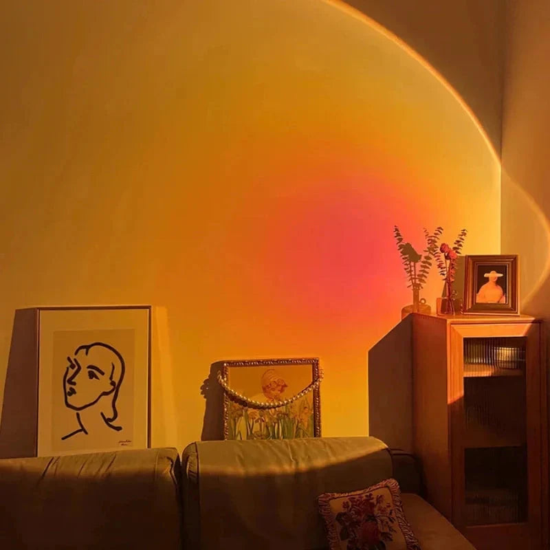 LED Projection Lamp | Flexible Neck, Seven Colour Modes