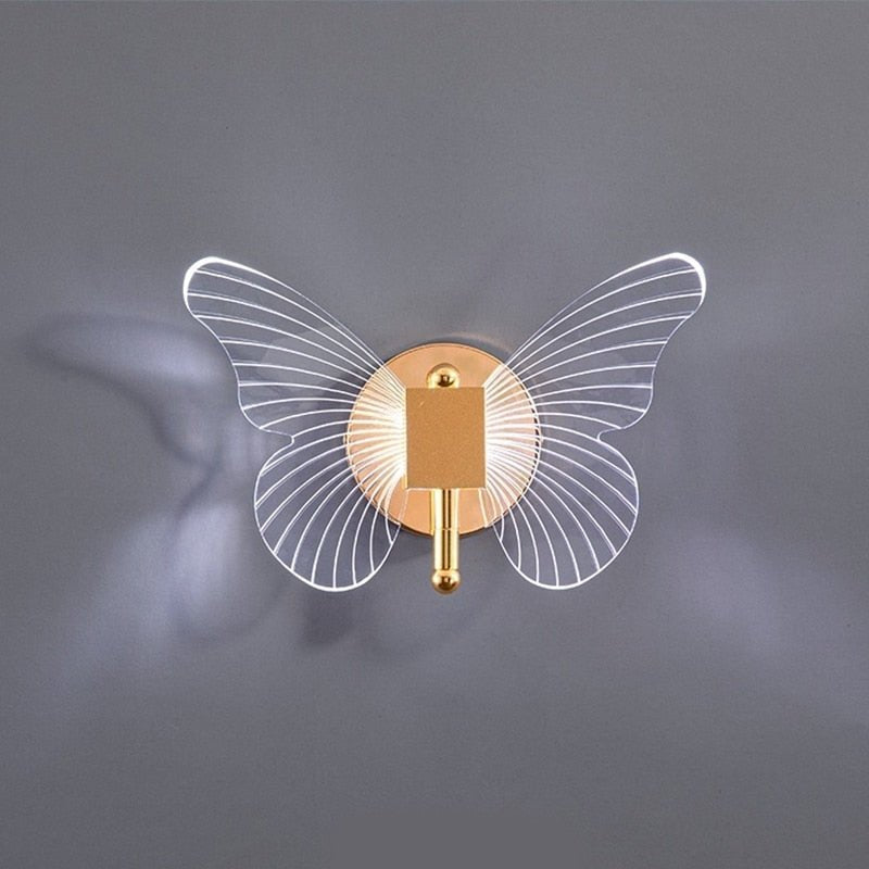 LED Wall Light Iron and Acrylic | Hardwired Fixed Mount | Low Energy Consumption for Bright, Even Illumination Indoors