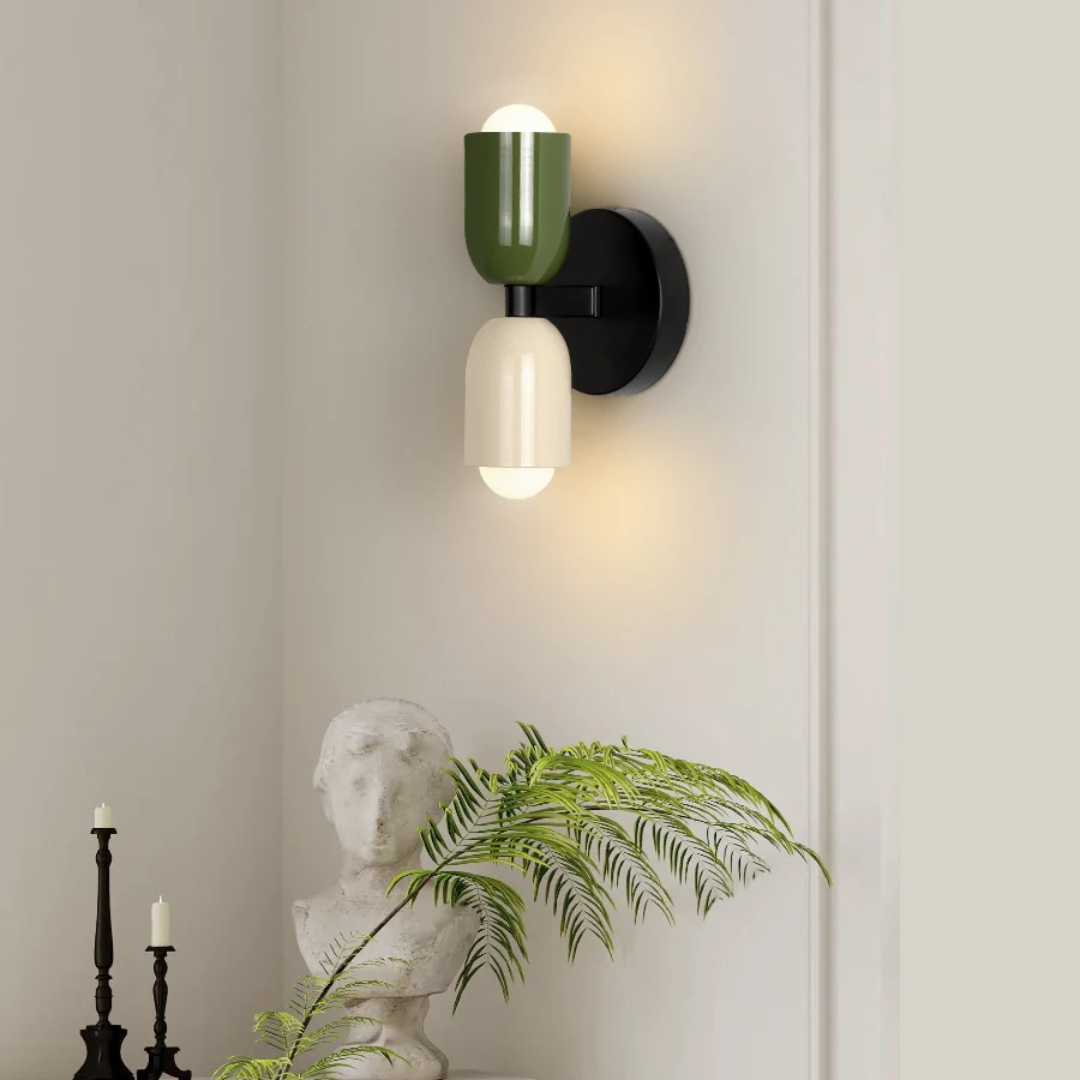 LED Wall Light Stainless Steel | Dual-Head Weatherproof Design | Warm White Energy-Efficient Lighting for Indoor and Outdoor Use